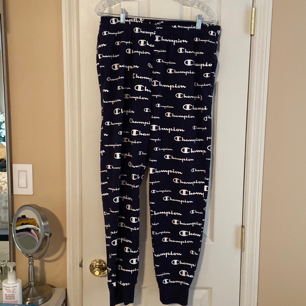 Champion All Over Logo Joggers